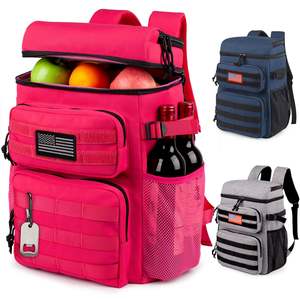 Bolsa Térmica Personalizada de Poliéster Aislante, 24L de Capacidad, Impermeable, Plegable, con Cierre de Cremallera, para Picnic, Almuerzo y Playa - Product Image 1