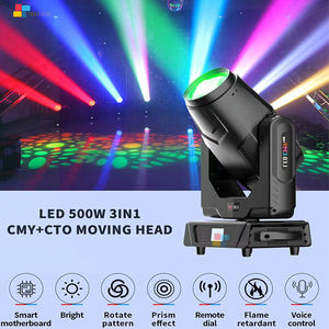 Vente <span class=keywords><strong>en</strong></span> <span class=keywords><strong>gros</strong></span> 500w LED 3in1 CTO CMY Mélange Tête Mobile Lumière BSW Faisceau Spot Wash 3in1 Concert Théâtre Événement Scène Souper Faisceau Lumières - Product Image 4