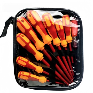 Nouveauté : Jeu de tournevis isolés 9 en 1 avec embouts magnétiques pour bricolage, électricien et réparation à domicile (OEM) - Product Image 1