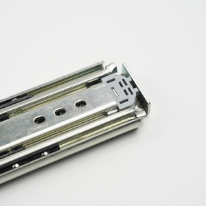 Heavy Duty <strong>76mm</strong> Cabinet Locking Glide Rails Tool Box Three Sections Full Extension 500LB Runner Bearing <strong>Slide</strong> - Product Image 6