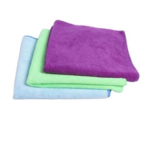 सफेद माइक्रोफाइबर कपड़े 30x30x30 कार 300gsm 40 cm रसोई तौलिया 350 जीएसएम माइक्रोफाइबर्स कपड़े - Product Image 3