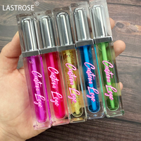 Huile à Lèvres Transparente Rose Hydratante Longue Durée Imperméable Végétalienne à Changement de Couleur Saveur Fruitée en Gros