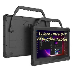Tablette Durcie Industrielle 14 Pouces avec Processeur Intel i5/i7 ou Ultra 5/7 de 12e Génération, 16/32 Go de DDR5, Windows, Écran 1000 Nits, RS232, et Intelligence Artificielle - Product Image 1