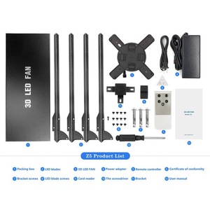 100cm 3D <strong>Hologram</strong> <strong>LED</strong> Display Advertising Screen Indoor/Outdoor Education Application OEM <strong>Supplier</strong> Type-Holographic <strong>Fans</strong> - Product Image 4