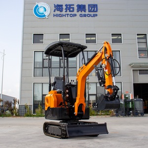 รถขุดตีนตะขาบใหม่สำหรับขายส่ง ขนาด 1 ตัน รุ่น HT-10 พร้อมบุ้งกี๋ - Product Image 4