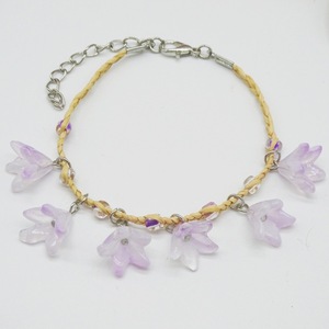 Venta caliente colorido Boho cuentas tobilleras multicapa paja tejida flor Bohemia tobillo pulsera mujer playa pie Decoración - Product Image 1