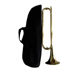 <span class=keywords><strong>Trompette</strong></span> Seasound JYBU603 Gold Bugle pour étudiants, tonalité BB, corps en laiton avec surface laquée or, <span class=keywords><strong>prix</strong></span> d'usine - Product Image 5