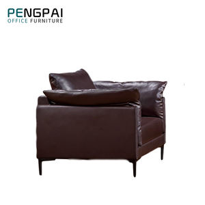 أثاث مكاتب أريكة حقيقية 3 من pingpai 1 + 1 + 2 أثاث صالونات مقطعي - Product Image 4