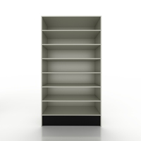 Celldeal — étagères de vitrine en métal, personnalisées, pour épicerie avec plusieurs niveaux, design pour les supermarché