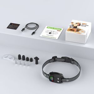 Collar Antiladridos TC368V, Equipo de Entrenamiento para Perros Pequeños, Dispositivo de Control de Ladridos con Pantalla a Color Resistente al Agua - Product Image 1