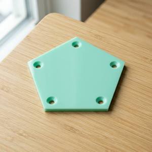 <span class=keywords><strong>Plaque</strong></span> en acrylique transparent découpée au laser sur mesure <span class=keywords><strong>3mm</strong></span> 5mm 8mm pour présentoir de vente au détail OEM - Product Image 2
