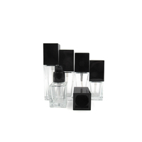 Grande Vente : Pot à Crème en Acrylique au Design Unique, Bouteille Pompe à Essence en Plastique 30/50ml, Emballage Soin Personnel