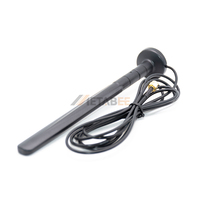 Antenne de passerelle IoT industrielle à gain élevé, double bande WiFi 5G 4G, 3dBi 5dBi, base magnétique en cuivre pur, caoutchouc, SMA mâle