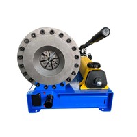 Machine à sertir les flexibles hydrauliques manuelle, presse-tuyaux portable, outil de pressage de flexibles hydrauliques robuste