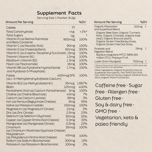 Complément alimentaire de soutien digestif et énergétique pour femmes, multivitamines, électrolytes hydratants, végétalien, poudre naturelle en sachet, marque privée - Product Image 5