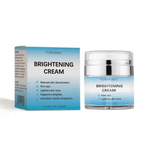 BRIGHTENING CREAM 50mLは肌の変色を軽減し、肌のトーンを引き締め、ダークスポットをフェードスムーズソフトマイルドにします