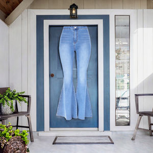 Pantalon large pour femme JAC22 WT555, chaud et tendance pour l'hiver, coupe ample, polyvalent, avec poches latérales à rabat et taille élastique - Product Image 2