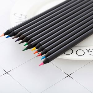 Lot de 12 crayons de couleur pour enfants, vente en gros, crayons Polychromos en bois personnalisables, cadeaux personnalisés d'usine - Product Image 3