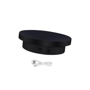 360 ° rotazioni giradischi USB nero supporto antiscivolo per prodotti elettronici orologi gioielli-gioielli Display accessori - Product Image 6