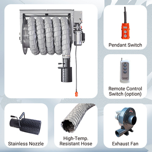 Sistema de Extração de Fumaça com Mangueira de Escape Automotivo Resistente ao Calor - Product Image 3
