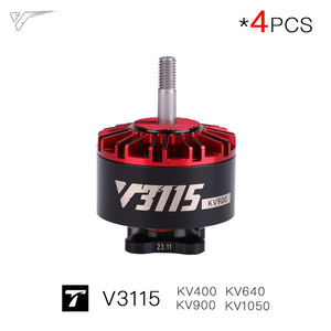 V3115 T-MOTOR FPV yarış Drone motoru <span class=keywords><strong>3</strong></span>-12S KV400/640/900/1050 fırçasız yarış Drone sinematik Motor FPV için 8-11 inç X4 X8 - Product Image 5