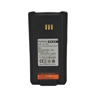 BL2503 하이테라 고용량 3000mAh DC7.4V 리튬 이온 충전식 배터리 팩 하이테라 HYT PD700 PD780X PD70XG PD78X PD78XG