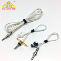 Sensor Suhu Tipe Bullet 10k NTC 10k Ohm Tahan Air Akurasi Tinggi Respon Cepat dengan Kabel dan Output Analog Grosir