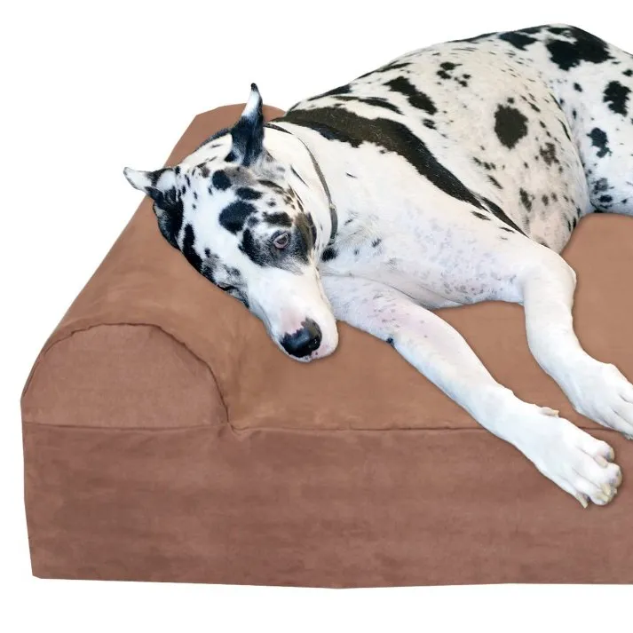 Oreiller en mousse à mémoire de forme Lit orthopédique pour chien Taille humaine Grand coussin Lits pour animaux de compagnie