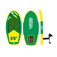 Planche de surf à foil gonflable SKATINGER personnalisée à double couche pour le surf, le kitesurf et les sports nautiques