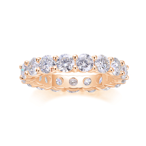 Anello <span class=keywords><strong>in</strong></span> <span class=keywords><strong>argento</strong></span> Sterling da donna <span class=keywords><strong>in</strong></span> oro 925 18 carati 12969 <span class=keywords><strong>gioielli</strong></span> <span class=keywords><strong>artigianali</strong></span> impermeabili <span class=keywords><strong>in</strong></span> Moissanite di fidanzamento con anello Full Line - Product Image 6