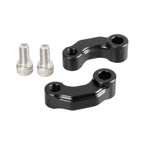 Adaptateur d'extension de rétroviseur de moto, supports de montage pour Bmw R1200Gs Lc, aluminium noir titane, côté gauche - Product Image 2