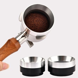 Anneau distributeur de poudre pour machine à expresso 51 53 58 mm, accessoire universel magnétique pour porte-filtre - Product Image 5