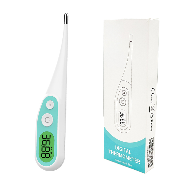 CE ISO 510K Approved Digital Rectal Thermometer Fever Temperature Thermometer With Bluetooth