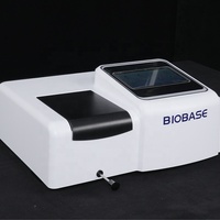 Spectrophotomètre BIOBASE CHINA BK-UV1600, fourniture directe d'usine, spectrophotomètre UV-Vis visible 190~1100 nm pour laboratoire