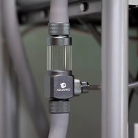 AQUAPRO Diffuseur externe de CO2 AQUAPlant Atomiseur de CO2 Fish Tank Aménagement paysager Filtre Diffuseur en alliage d'aluminium