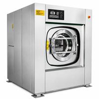 Nouvelle machine à laver/extracteur de blanchisserie industrielle électrique 70 kg en acier inoxydable haute pression, robuste et durable