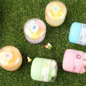 CHENXI doble capa limo fruta DIY Kits juguete <span class=keywords><strong>plastilina</strong></span> espuma esponjosa arcilla limo juguete antiestrés limo para niños - Product Image 2