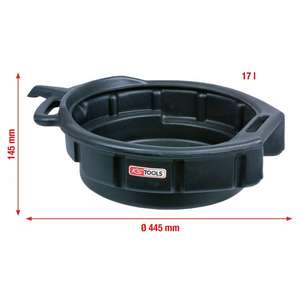 KS TOOLS - 150.9361 Cuvette de vidange 17 litres, ø 445 mm - EAN 4042146133088 LUBRIFICATION, FILTRATION ET BOUGIES - Product Image 3