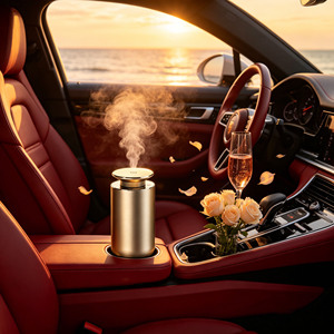 Diffuseur <span class=keywords><strong>d</strong></span>'arômes de voiture électrique USB en métal, sans eau, écologique, <span class=keywords><strong>purificateur</strong></span> <span class=keywords><strong>d</strong></span>'<span class=keywords><strong>air</strong></span> portable, machine à huiles essentielles, hôtel - Product Image 3
