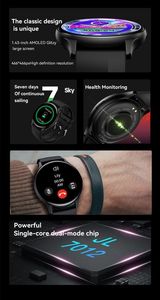 Montre connectée HK89 pour femmes avec écran AMOLED de 1,45 pouces, moniteur de fréquence cardiaque, appels Bluetooth, étanche IP67, Reloj Inteligente - Product Image 4