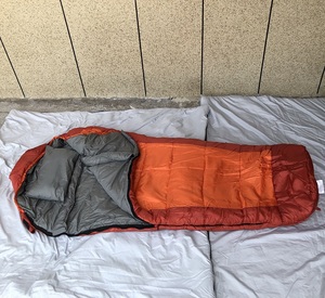 Kantong Tidur Mummy, Kantong Tidur untuk 3 Musim, Hangat & Tahan Dingin untuk Berkemah, Kantong Tidur Ringan untuk Backpacking dengan Comp - Product Image 5