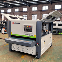 Mesin Penggiling Permukaan Logam 1300mm Mesin Pemoles Profil Aluminium