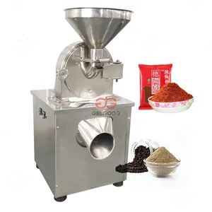 Industrielle Melone Coconut Shell Trockenen Pfeffer Gewürze Schleifen Mühle Reis Mehl Kraut Samen Pfeffer Pulver Grinder Maschine