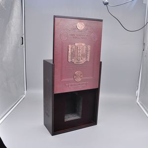 Cajas de Regalo de Lujo Grandes Personalizadas, Papel de Embalaje de Productos Premium, Cajas de Envío para Botellas de Vino al por Mayor, Cajas de Regalo para Vino - Product Image 2
