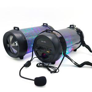 Loa Bazooka Di Động Pin Lithium 2022 V/3.7 Mah Chất Lượng Cao Bán Chạy 1200 Với Đèn Led/Bt/Tws/Usb/Tf/Fm - Product Image 1