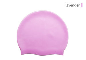 水泳 & ダイブギア & アクセサリー大人のための卸売カスタムロゴシリコーン防水スイミングキャップ - Product Image 3