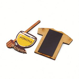 Customizable Mdf Iman Souvenirs Gift Portugal Island Madeira Die-Cut Printed Shaped <b>Fridge</b> Magnets - Product Image 4