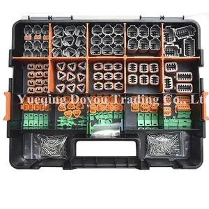 450 Pcs Deustch Dt Automotive Connectors Volledige Kit Stamped Contacten Plug Case Met Removal Tool 0411-310-1605 0411-291-1405