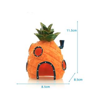 Acuario, pecera, decoración de paisaje, figuritas de dibujos animados de <span class=keywords><strong>Bob</strong></span> <span class=keywords><strong>Esponja</strong></span> de PVC, muñecas creativas, <span class=keywords><strong>casa</strong></span> de <span class=keywords><strong>piña</strong></span>, comida de cangrejo, duradero - Product Image 2