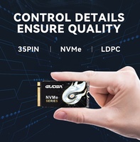 NVMe M2 512GB M.2 MB/s 4500 MB/s, Drive Internal Solid State NVMe SSD 2242 ke 2280 Disk TLC untuk Laptop DIY